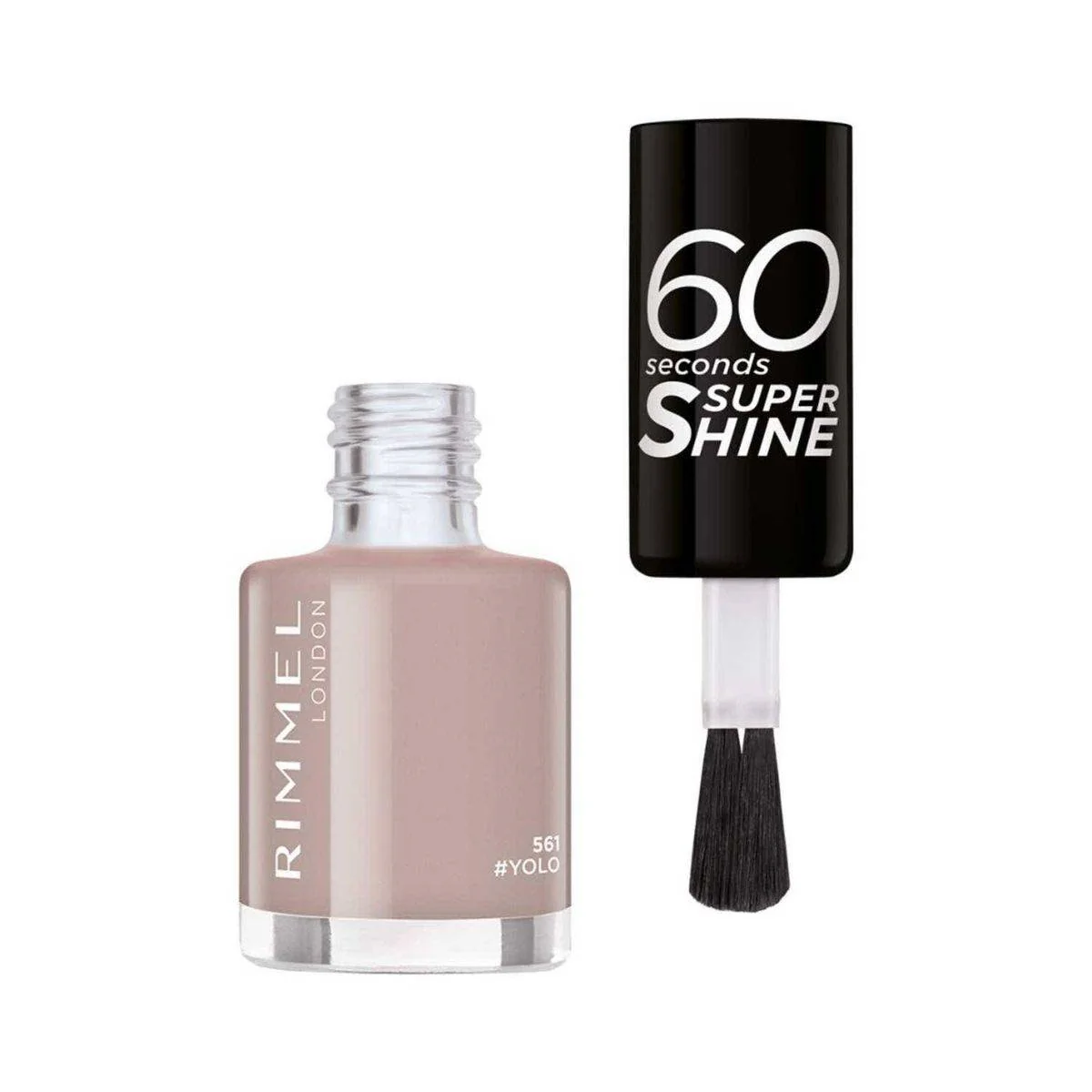 Rimmel 60 Seconds Nail Polish 561 Yolo 8ml - Image 2