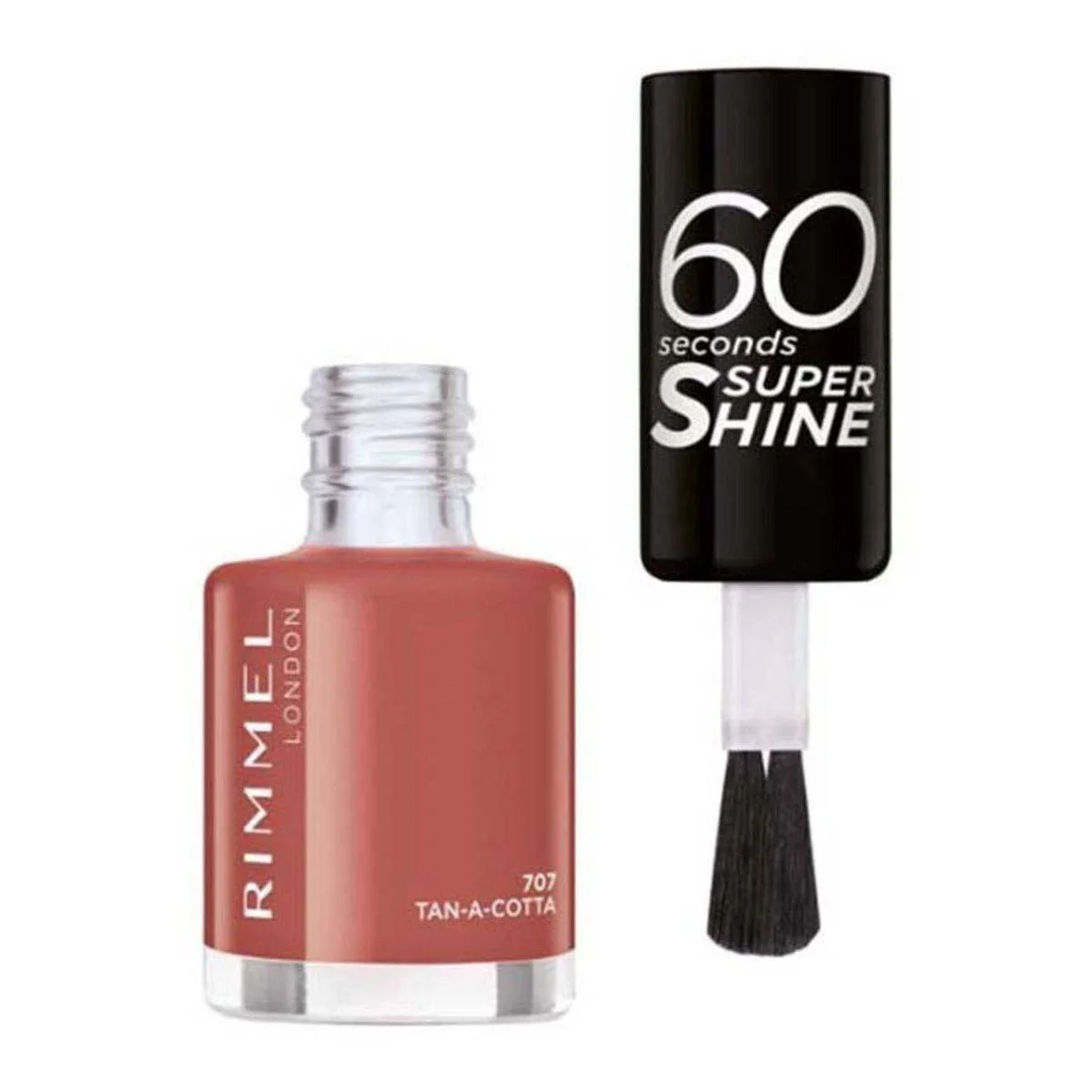 Rimmel 60 Seconds Nail Polish 707 Tan A Cota 8ml - Image 2