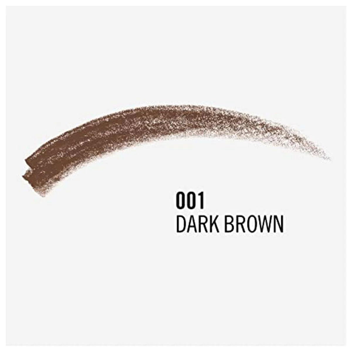 Rimmel Brow This Way Professional Pencil 001 Dark Brown 1.4g - Image 2