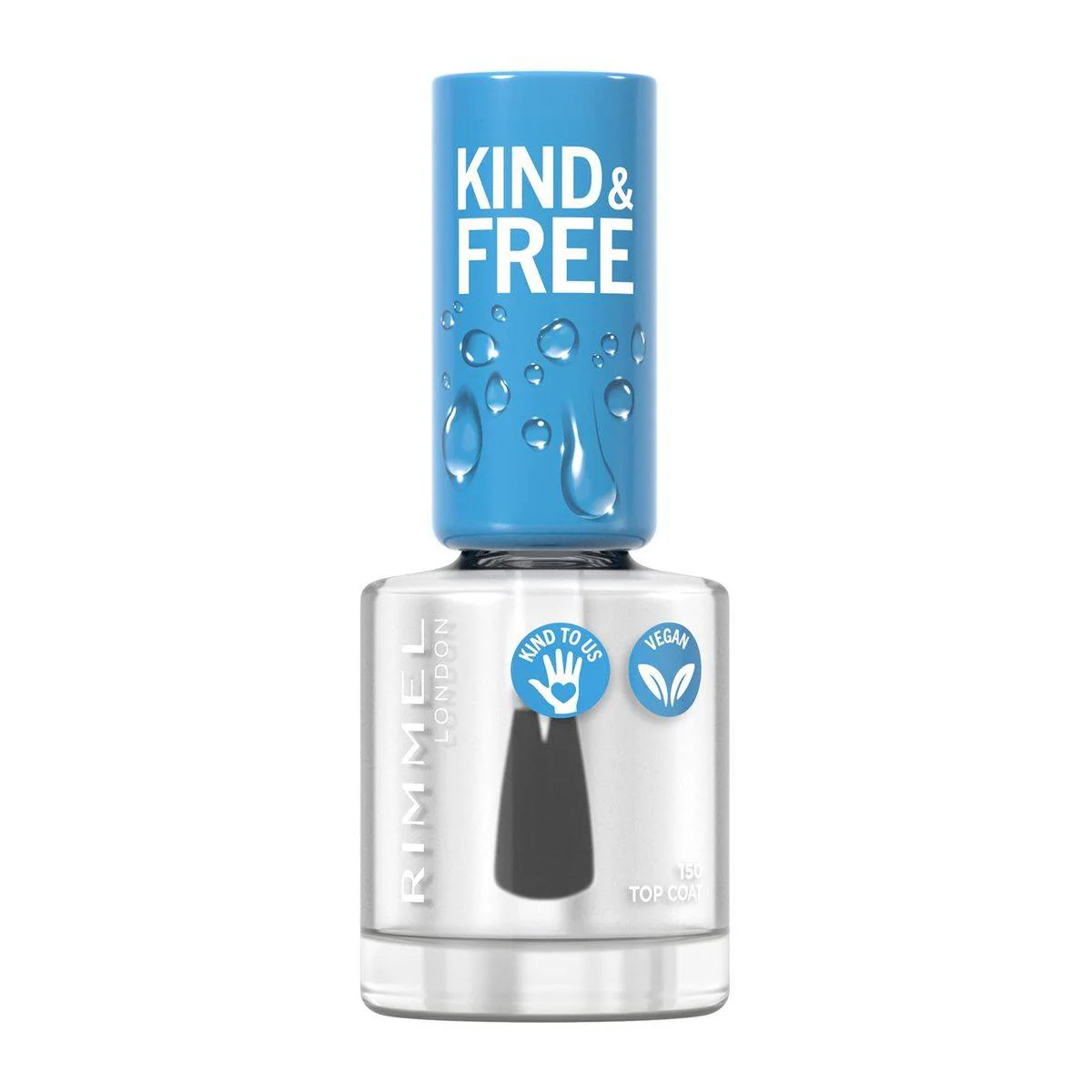Rimmel Kind & Free Nail Polish 150 Top Coat 8ml
