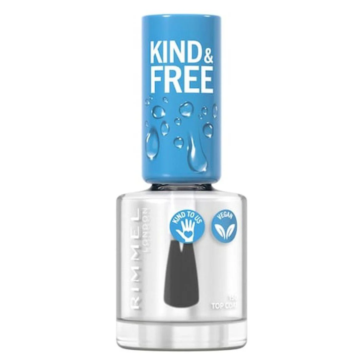 Rimmel Kind & Free Nail Polish 150 Top Coat 8ml - Image 5