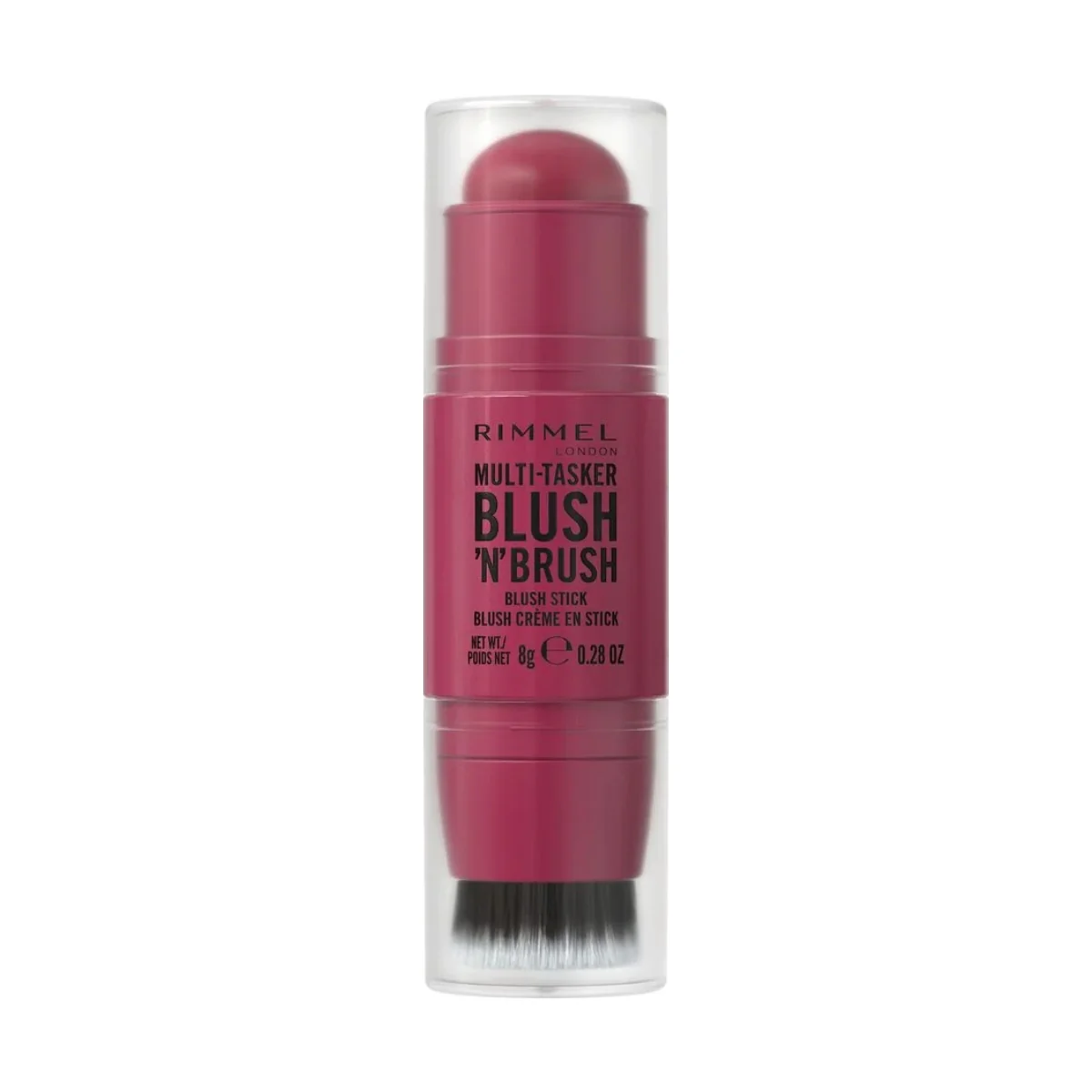 Rimmel Multi Tasker Blush 'N' Brush Blush Stick 200 Fushia Glam 8g