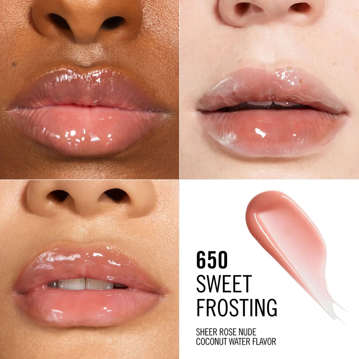Rimmel Thrill Seeker Glassy Gloss 650 Sweet Frosting 10ml - Image 4