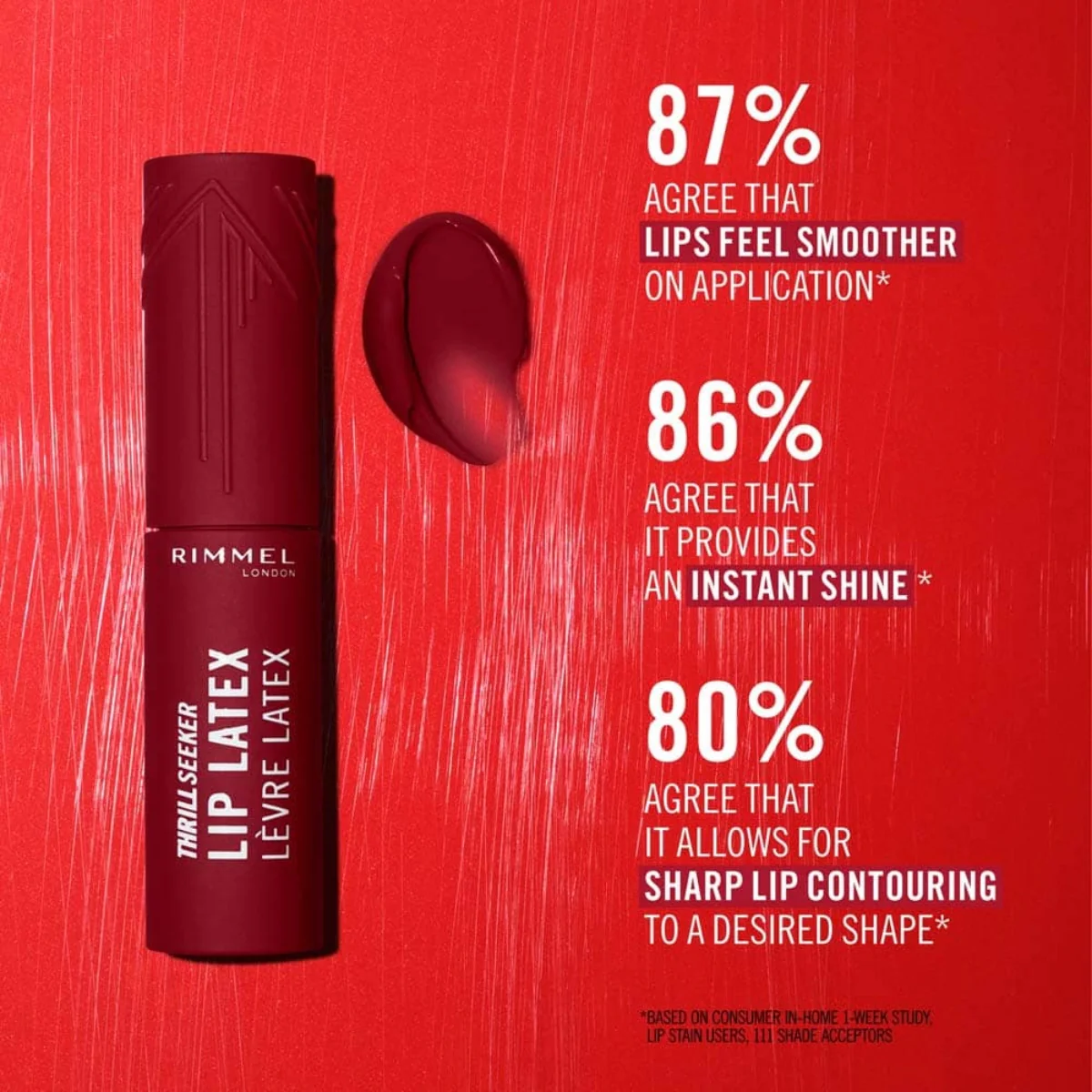 Rimmel Thrill Seeker Lip Latex 550 Cappuccino 6g - Image 5