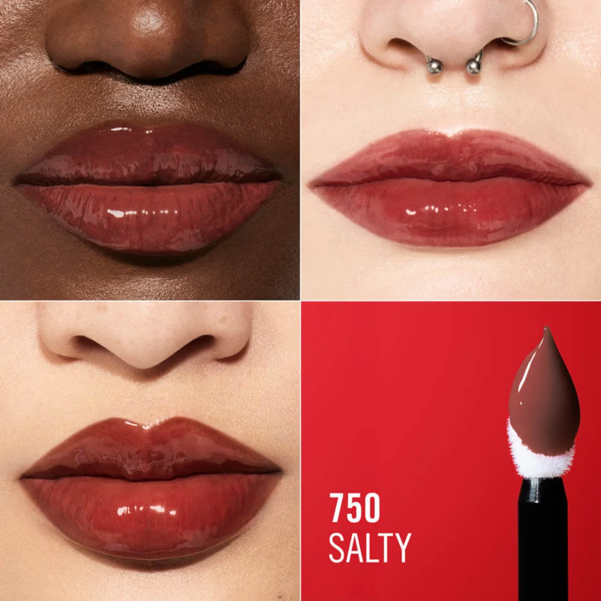 Rimmel Thrill Seeker Lip Latex 750 Salty 6g - Image 4