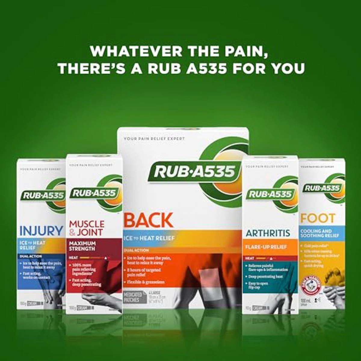 Rub A535 Extra Strength Heat Cream 100g - Image 2