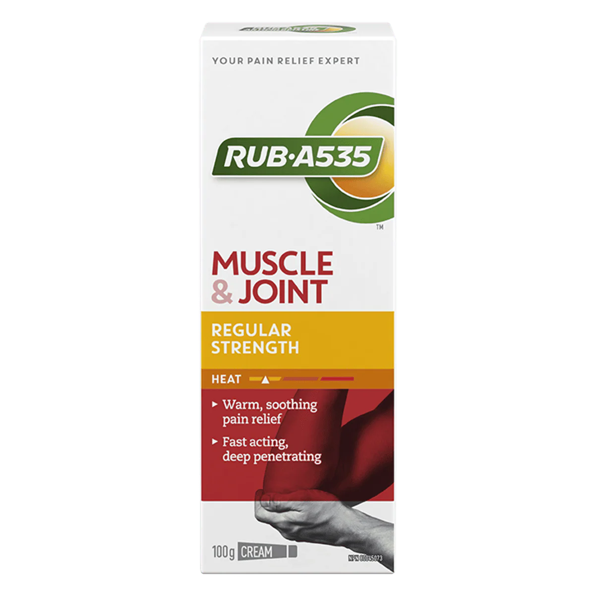 Rub A535 Regular Strength Heat Cream 100g