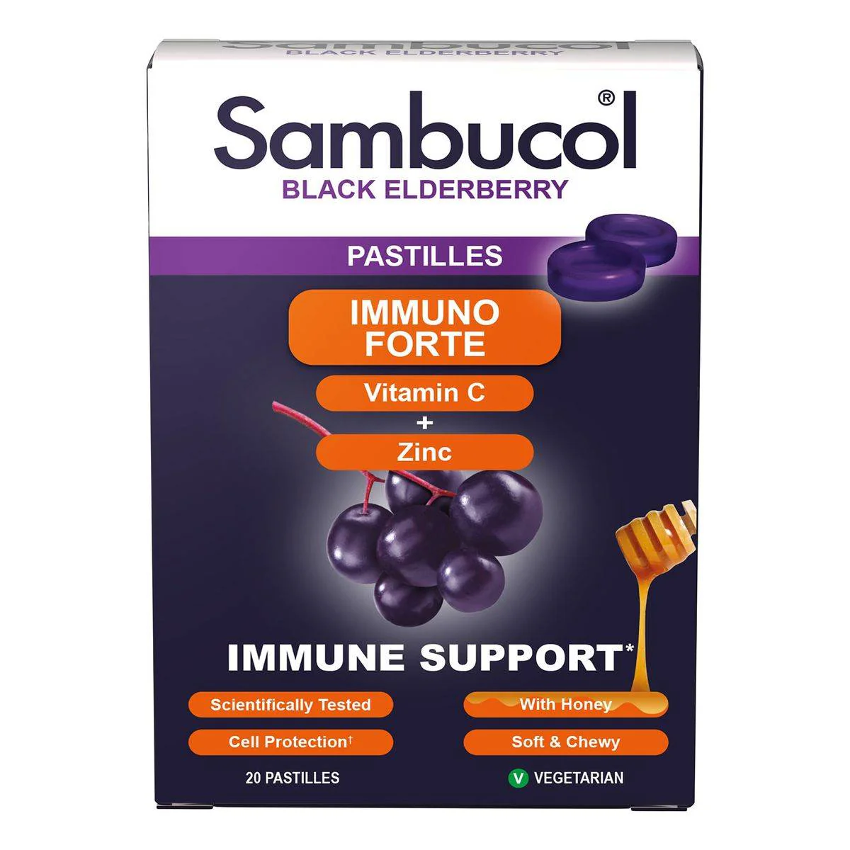 Sambucol Immuno Forte 20 Pastilles