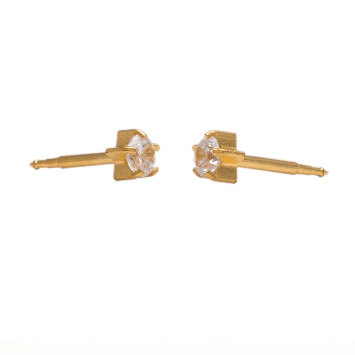 Studex Gold Plated Maxi Tiffany Cubic Zirconia Card Deluxe - Image 3