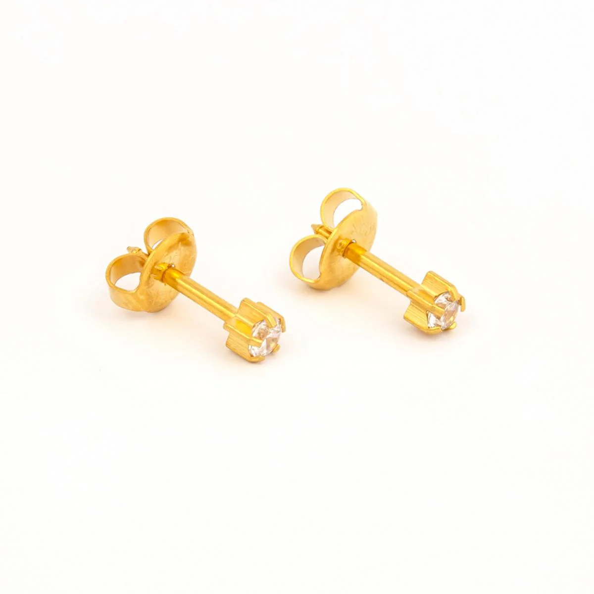 Studex Gold Plated Maxi Tiffany Cubic Zirconia Card Deluxe - Image 5