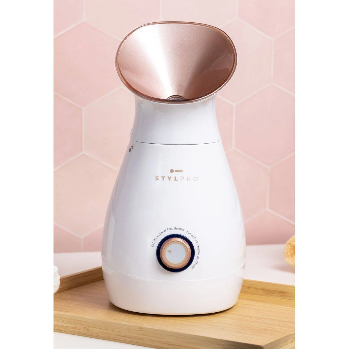 Stylpro 4-In-1 Facial Steamer Rose Gold - Image 5