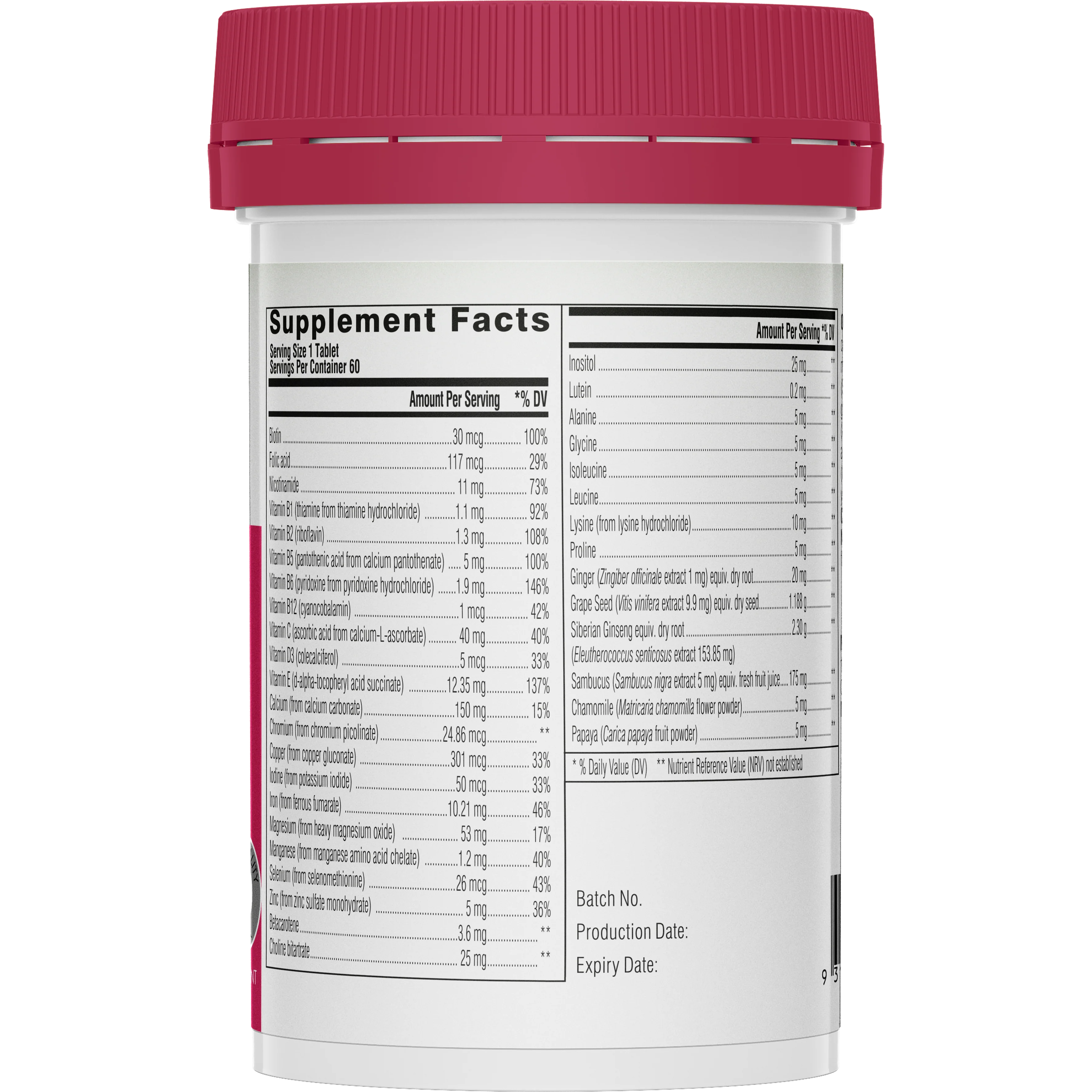 Swisse Ultivite Womens Multivitamin 60 Tablets - Image 4