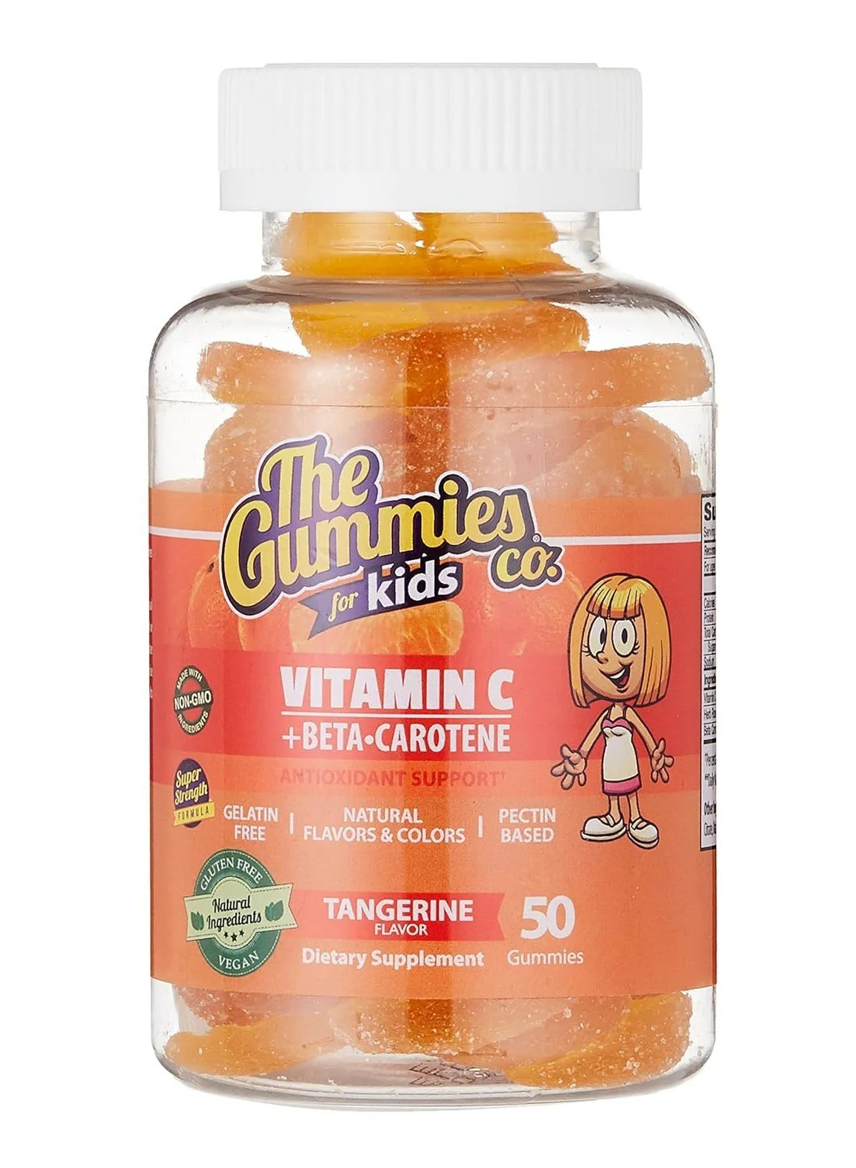 The Gummies Co Kids Vitamin C + Carotene 50 Gummies