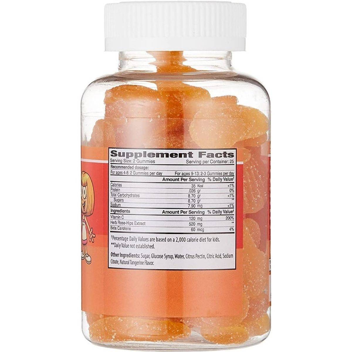 The Gummies Co Kids Vitamin C + Carotene 50 Gummies - Image 3