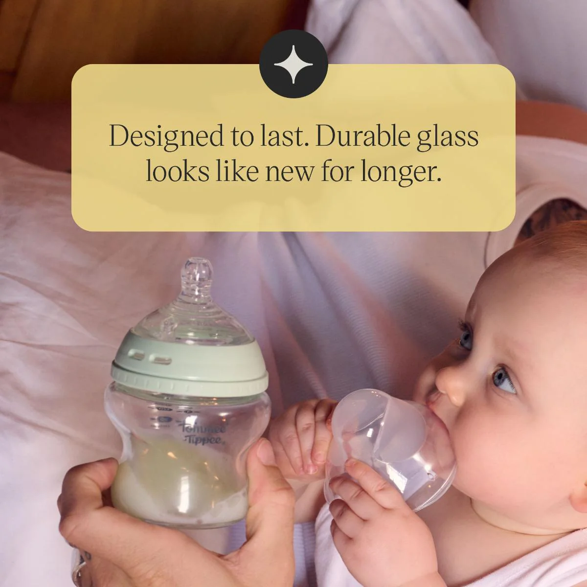 Tommee Tippee Natural Start Glass Bottle 0 Month+ 250ml 1 Piece - Image 6