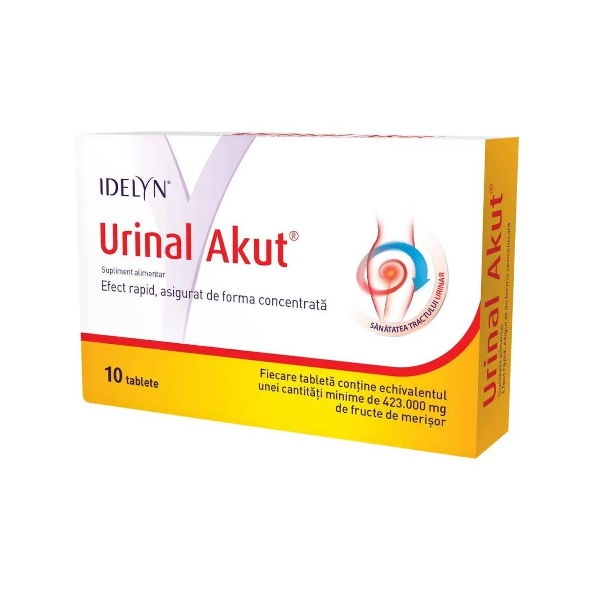 Urinal Akut Food Supplement 10 Softgels