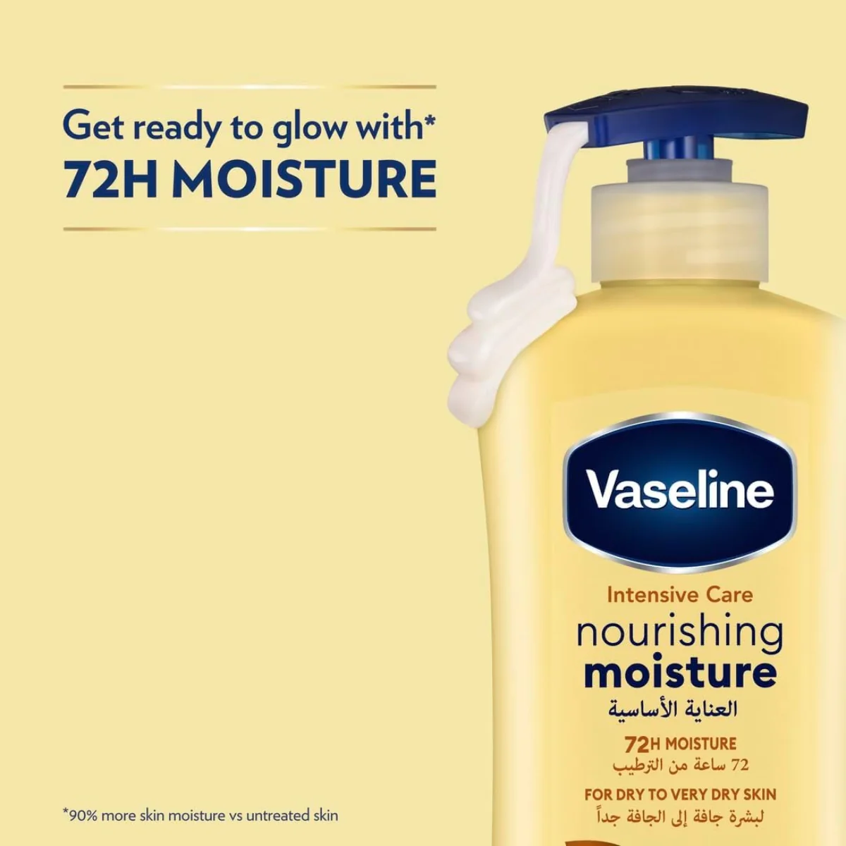 Vaseline Body Lotion Intensive Care Nourishing Moisture 400ml - Image 5