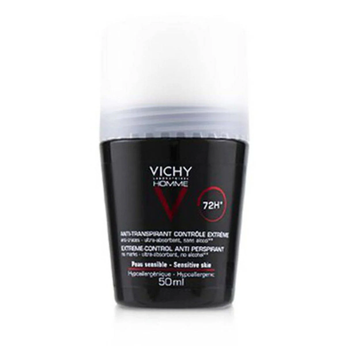 Vichy Homme 72Hr Extreme Control Antiperspirant Roll-On 50ml