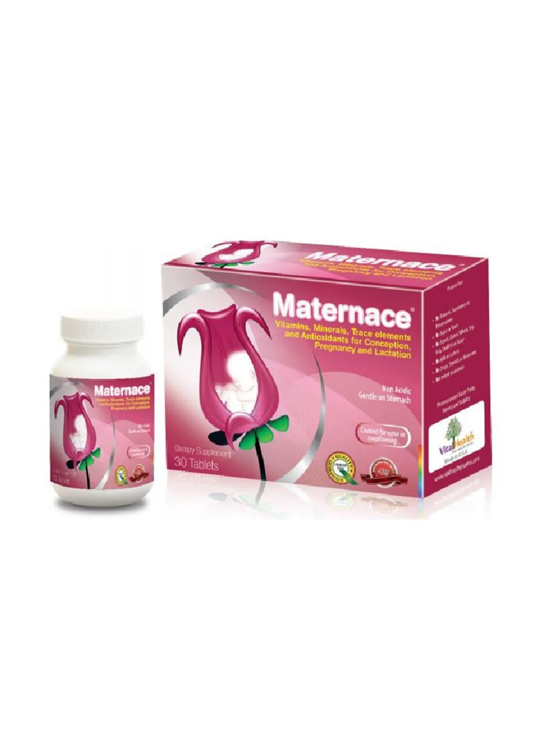Vital Health Maternace 30 Tablets - Image 2