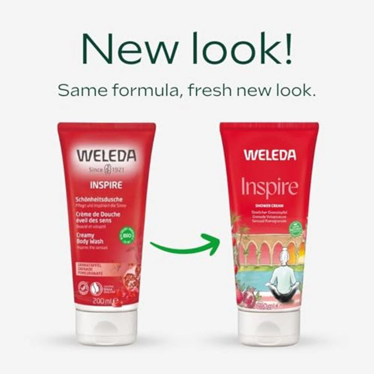 Weleda Pomegranate Body Wash 200ml - Image 2
