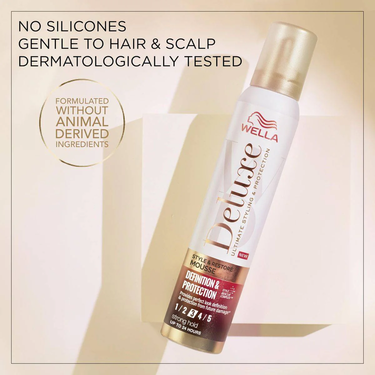 Wella Deluxe Definition & Protection Mousse 200ml - Image 4