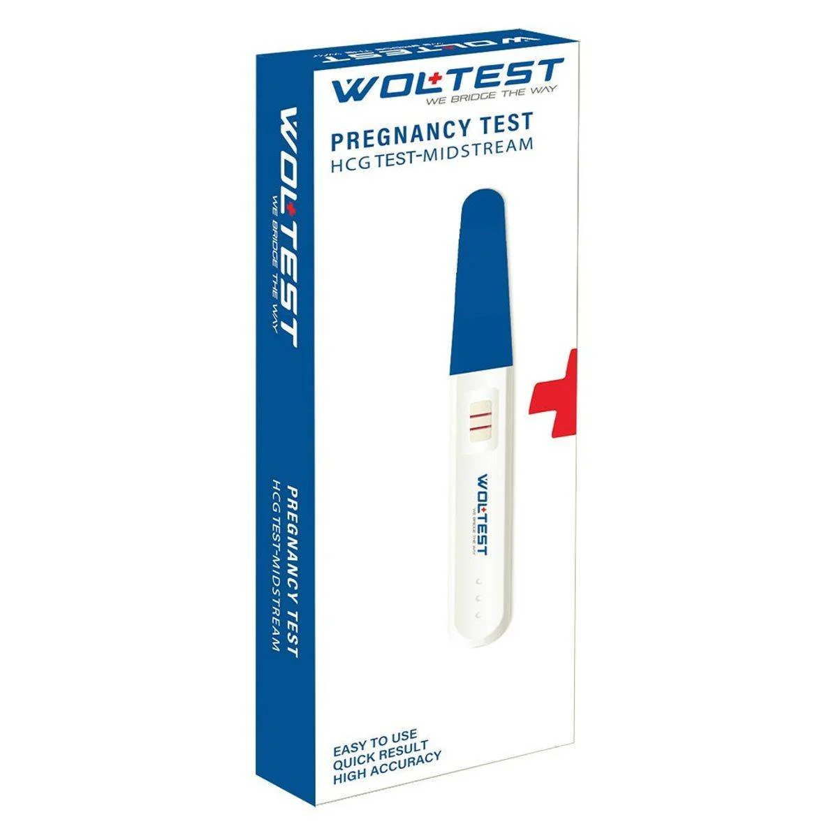 Woltest Rapid HCG Midstream Pregnancy Test Kit